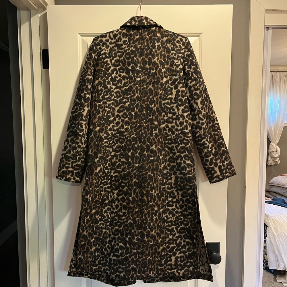 Leith leopard coat - Picture 5 of 10